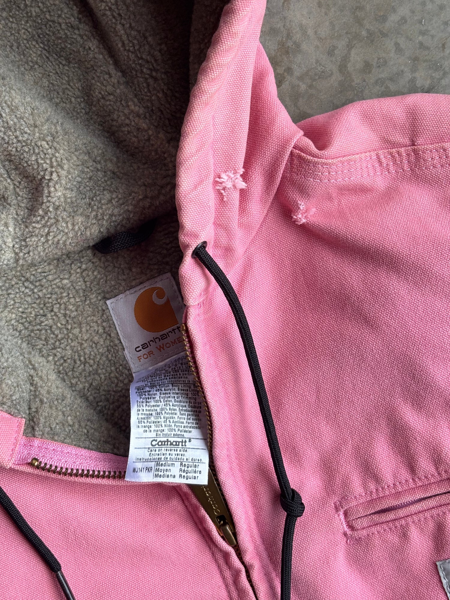 Genova™ Pink Sherpa Hoodie