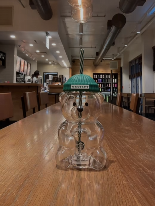 Glass Bearista Cold Cup